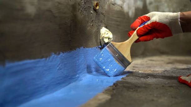 Commercial Waterproofing project at a Martville, NY business property by SJ Waterproofing Pros